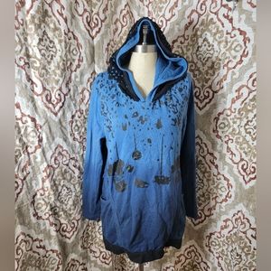 Blue vip hoodie